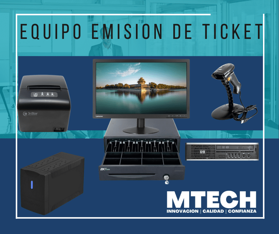 SISTEMA DE EMISION DE TICKET MAS EQUIPO  MMSOFT